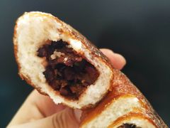 红豆奶酪碱水贝果-富贵面包公司(运河店)