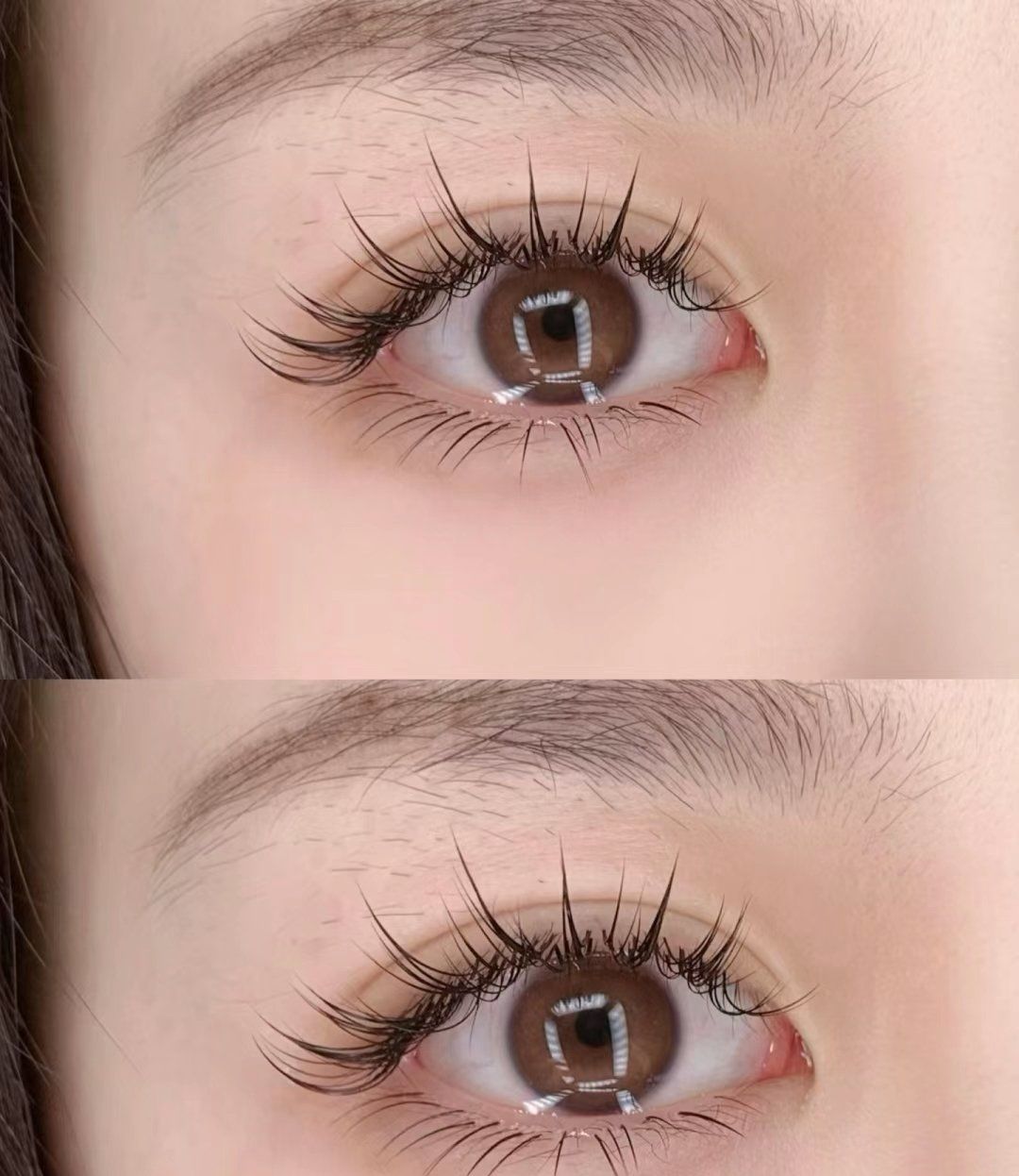 眨眼的时候,那长长的眼睫毛总是忽闪忽闪的,眼睛里充满了渴望的神情.