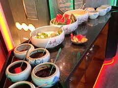 自助调料区-大隐·成都火锅Bistro(合生麒麟新天地店)