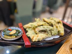 苔菜小黄花-君霖海鲜私房菜(春柳店)