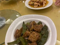 排骨炖吉林油豆角-长白山国际酒店中餐厅