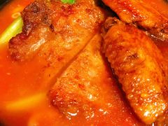 番茄浓汤鸡翅猪扒通粉-华嫂冰室(尖沙咀店)