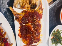 煎明太鱼-子莲脊骨汤(连红小区店)