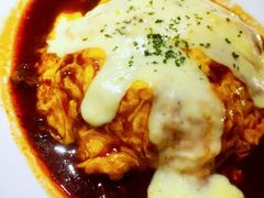 日式肉汁芝士蛋包饭-Ufufu cafe(天神巷店)