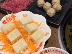 鸡豆花-幸运牛汕头小黄牛牛肉火锅(梅林店)
