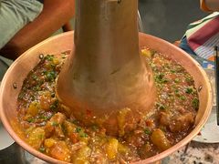 土司铜锅油焖鸡-浩海火燒雲傣家菜(静安芮欧店)