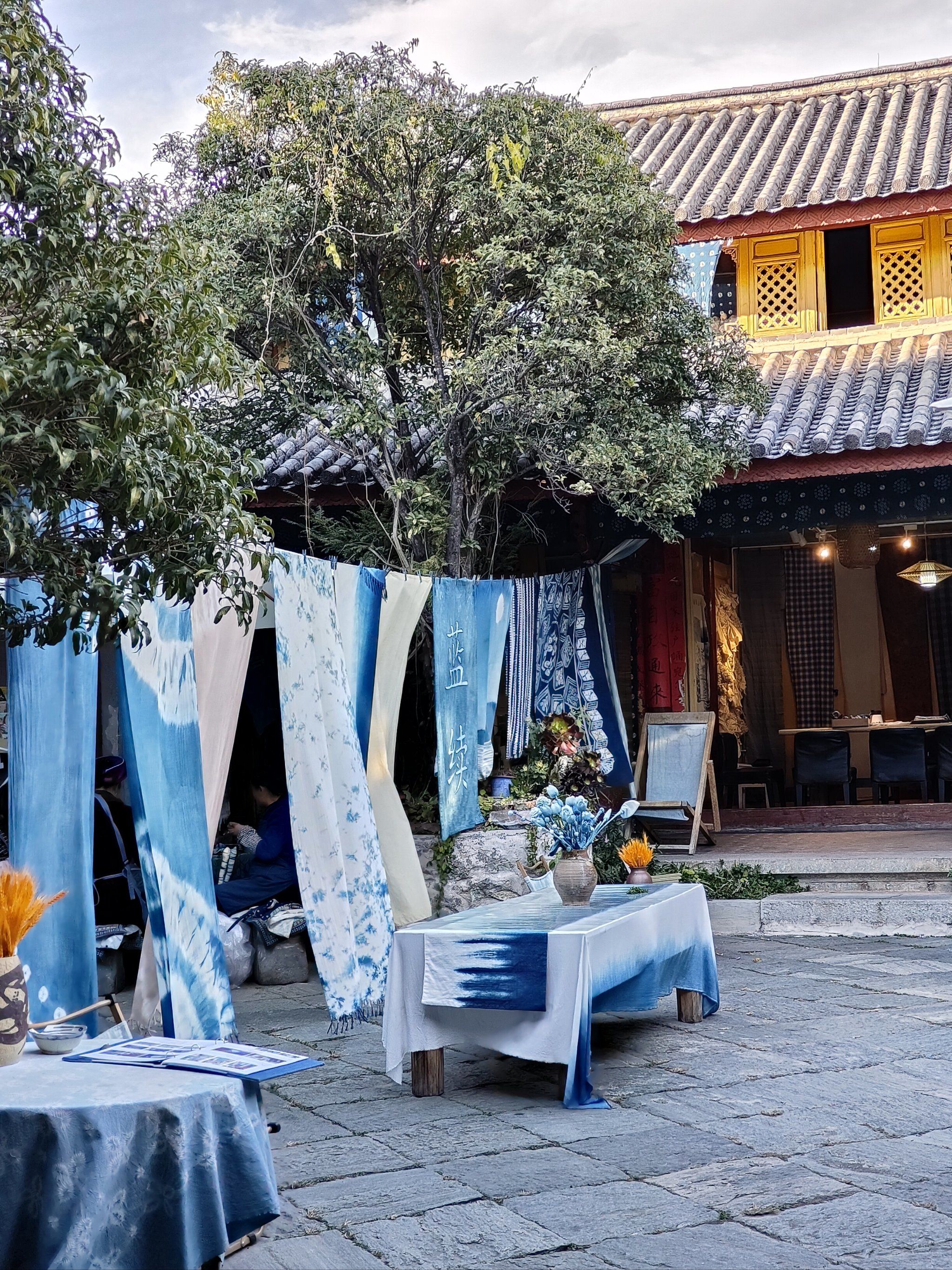 真的好喜欢这家扎染店!