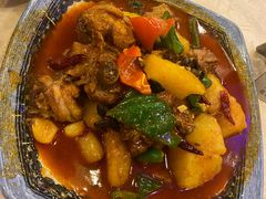 特色的大盘鸡-维吾尔餐厅(宜山路店)