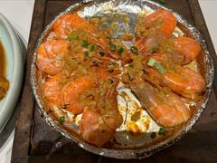 铁板蒜蓉虾-阿毛饭店·正宗宁波菜(儿童公园旗舰店)