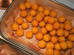 炸地瓜丸-言玖鲜火锅串串披萨自助(益田假日店)