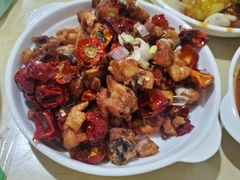 干煸鸡块-满口香饭店