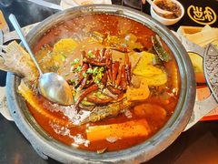 -探鱼·鲜青椒爽麻烤鱼(广州欣荣广场店)
