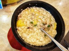 鸡汁石锅豆腐-三台山庄中餐厅