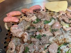 -陈叉子钢盆烤肉(中原万达店)