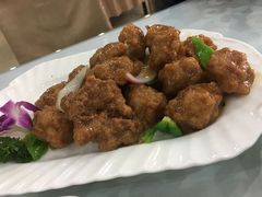 煎丸子-宝发园名菜馆