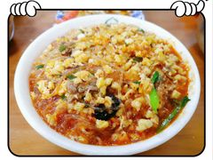 生肉小炒加蛋加粉丝-清真馬峰小炒泡饃