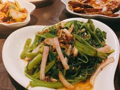 马拉盏炒通菜-大头虾越式风味餐厅(光明广场店)