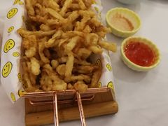 炸蘑菇-首钢一九一九大酒楼(石景山店)