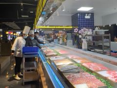 自助取餐区-星海汇海鲜烤肉火锅自助(二七广场百年德化店)