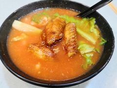 番茄浓汤鸡翅猪扒通粉-华嫂冰室(尖沙咀店)