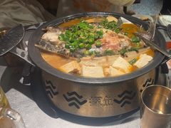 -探鱼·鲜青椒爽麻烤鱼(朝阳悠唐广场店)