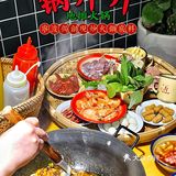 宁波首家现炒锅底的地摊火锅🍲人均50·锅斤斤