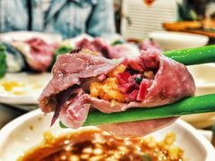 紫甘蓝锅巴馅饺子-宝源饺子(麦子店街店)