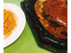 铁板西冷牛扒-胜利茶餐室