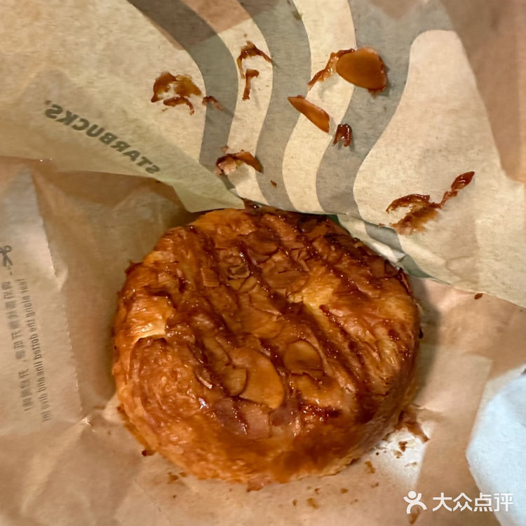 星巴克最好吃的甜品面包！酥酥脆脆