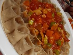 浇汁莜面西红柿-西贝(金桥店)