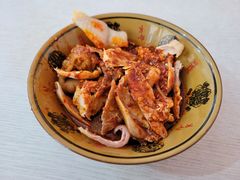 拌鸡片-艾麻子奶汤面(文庙街店)