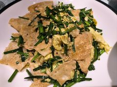 韭菜鸡蛋炒烧饼-乡村小镇(新合店)