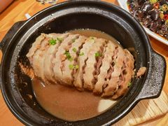 荔浦香芋夹肉-竹里馆·淮扬菜·功夫茶(老门东店)