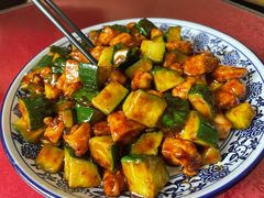 酱爆鸡丁-北大地皖峰饭馆