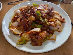 辣炒五花肉-贤花饭店(城阳店)