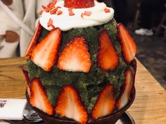 草莓抹茶冰-WONDER ICE 萬得冰田(建設路总店)