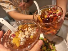 红糖水果冰粉-渝信川菜·川味家常菜(新辰里亚运村店)