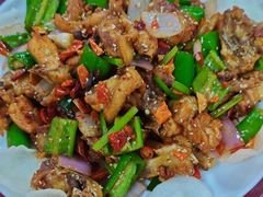 招牌川味辣子鸡-麻奢鸽农庄·梦里水乡