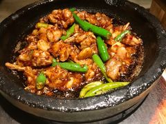 酱爆石锅蛙-绿茶餐厅(乐峰广场店)