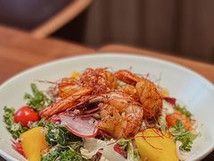 芒果大虾沙拉配青柠油醋汁-Bistro 63 创意融合料理(广粤天地店)