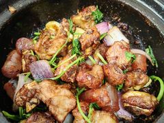 腊肠排骨煲-海口滨海新村143号海南老字号炒菜店