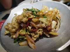 花菜炒肉片-新发现(苏州中心商场店)