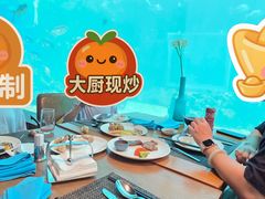 -海棠湾洲际-涛·海底餐厅·美人鱼·自助餐·海底隧道