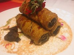 捞汁紫豆卷-若蘭慈·无国界素食料理(欢乐海岸店)
