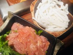 前女友鸭肠-老牌坊云南鱼豆花火锅(嵩山店)