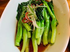 白灼芥兰-天和晟新京菜.水煮鱼.湘土菜(国展店)