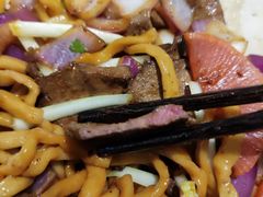 酱汁猪肝干拌面-陳八两面家(滨江天街店)