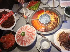 -热火朝天鲜切牛肉火锅(南强街巷店)