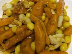 南瓜豉汁白果-飞天大厦清真餐厅