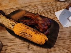 美式烟熏烧烤猪肋排配烤玉米-Cyclus Craft Kitchen薩克思手工厨房